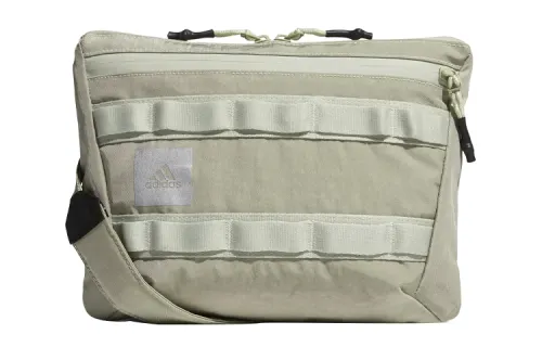 Adidas Polyamide Shoulder Bag, Crossbody Bag Regular Unisex Gray Green