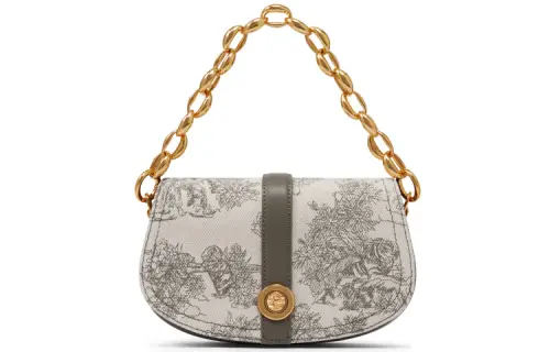 CHARLES&KEITH Polyurethane, Textile Handbag, Shoulder Bag, Crossbody Bag Regular Women's Multicolor