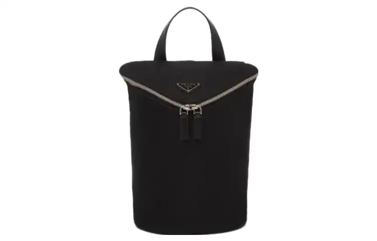 PRADA Polyamide Shoulder Bag Men's Black