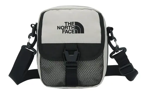 THE NORTH FACE 1L Casual Crossbody Bag Outdoor Bag Polyester Light Gray Unisex