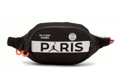 Jordan Vintage Streetwear Polyester Sling Bag, Crossbody Bag, Fanny Pack Regular Unisex Black