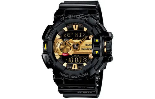 CASIO Women's G-SQUAD Series Gold Watch GBA-400-1A9DR