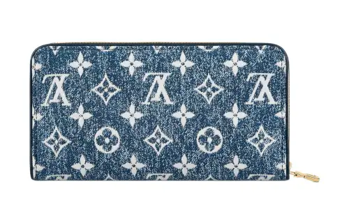 LOUIS VUITTON Zippy Wallet Navy