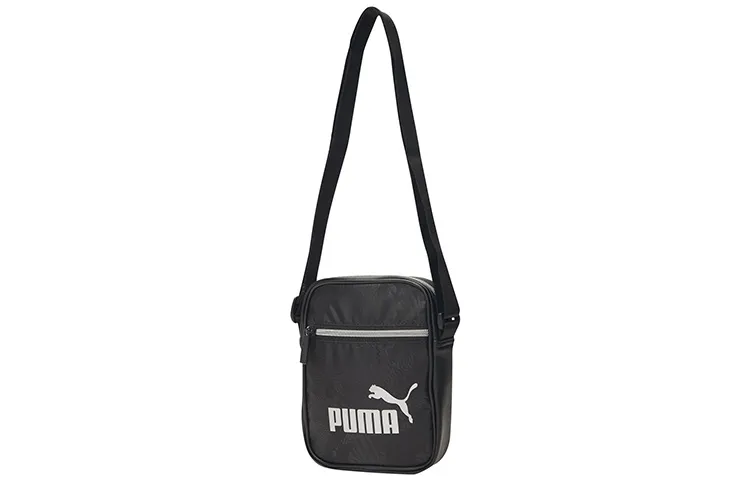 PUMA Fabric Shoulder Bag, Crossbody Bag Regular Unisex Black