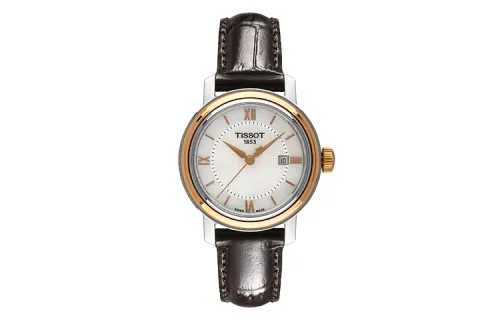 TISSOT Harbor Collection Quartz Movement 50m Waterproof Women's Watch 29mm White Dial Stainless Steel Case