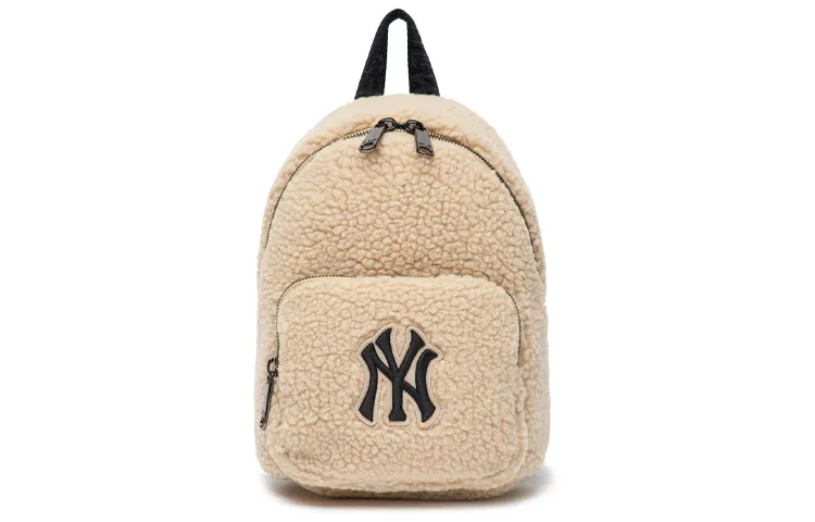 MLB Wool Backpack Mini Women's Beige