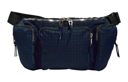 Adidas X IVY PARK Collaboration Polyester Sling Bag, Crossbody Bag, Fanny Pack Regular Unisex Blue