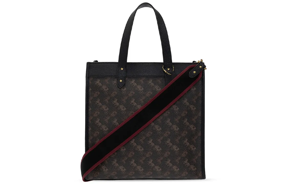 COACH Field Horse And Carriage Print Tote Bag