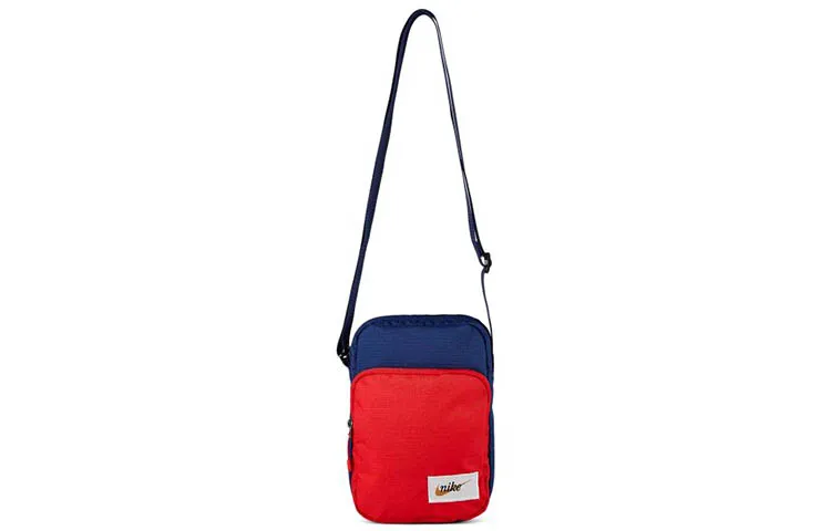 Nike Polyester Crossbody Bags Unisex Red Blue