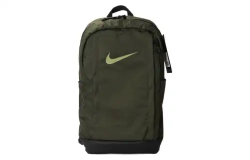 Nike Polyester Backpack Regular Unisex Army Green