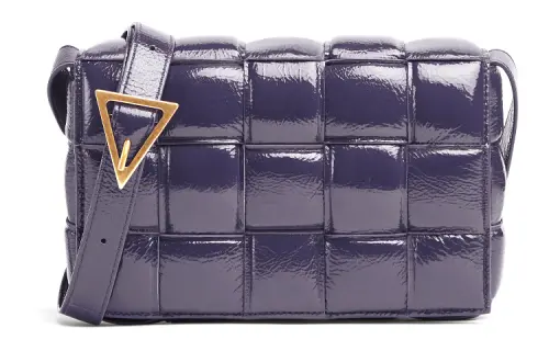 Bottega Veneta Padded Cassette Intrecciato Almond