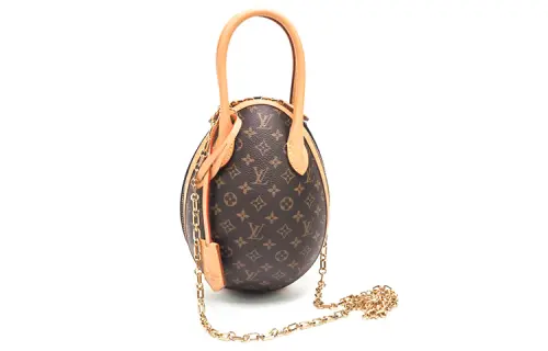 LOUIS VUITTON Egg Bag Monogram Brown