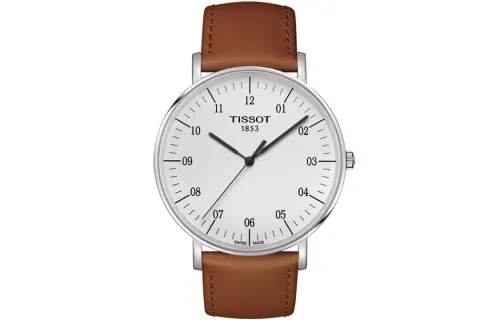 TISSOT Meishi Collection Quartz Movement 30m Waterproof Men's Watches Watch 42mm White Dial Stainless Steel Case