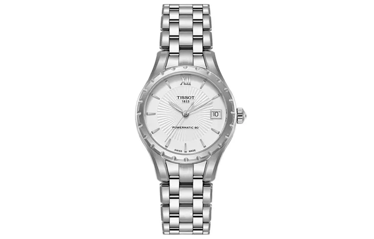 TISSOT T LADY T LADY Mechanical Movement Women's Watch 34mm White Dial Stainless Steel Case