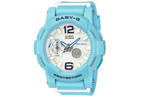 CASIO Women's BABY-G White Watch BGA-180BE-2B