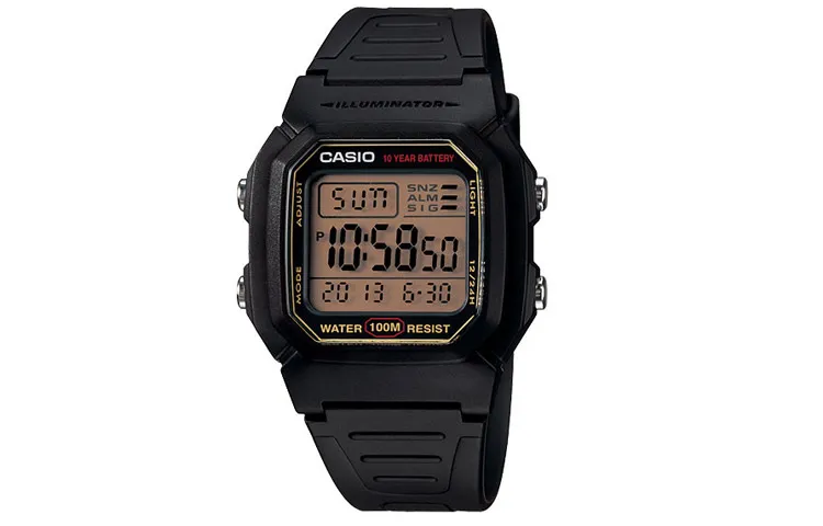 CASIO Men YOUTH Black Watch W-800HG-9A