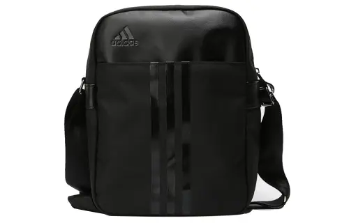 Adidas Polyester Crossbody Bag Regular Unisex Black