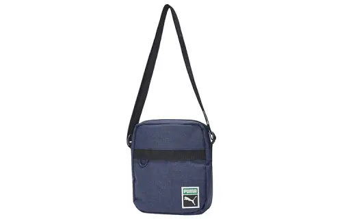 PUMA Fabric Shoulder Bag, Crossbody Bag Regular Unisex Dark Blue