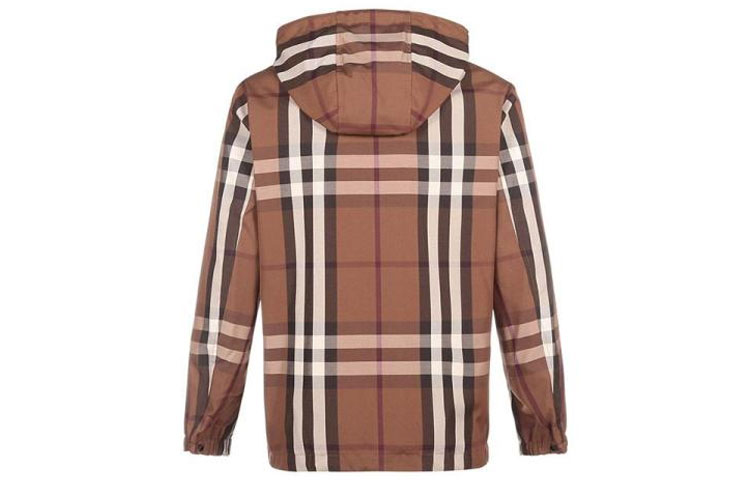 Мужская куртка Burberry (темно-коричневая) — фото 2
