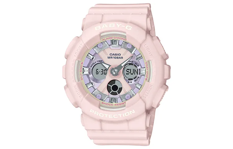 CASIO Women's BABY-G Pink Watch BA-130WP-4APR