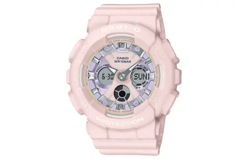 CASIO Women's BABY-G Pink Watch BA-130WP-4APR