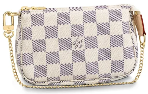 LOUIS VUITTON 2015 Mini Pochette Accessoires Clutch Bag