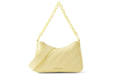 CHARLES&KEITH Fabric Shoulder Bag Small Women's Multicolor