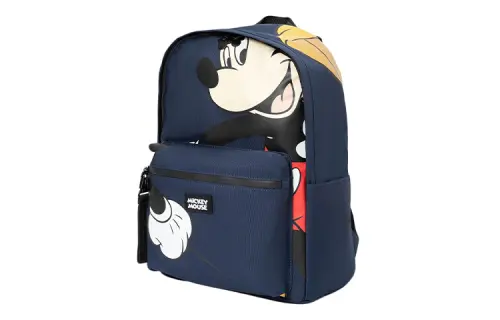 Li Ning Disney Collaboration Fabric Backpack Regular Unisex Navy Blue