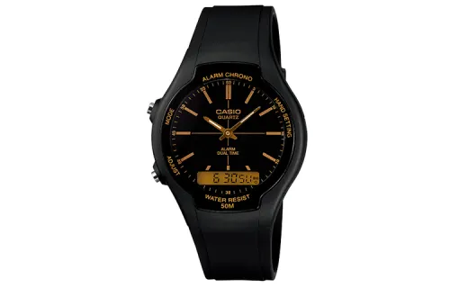 CASIO Men Standard Series Black Watch AW-90H-9E