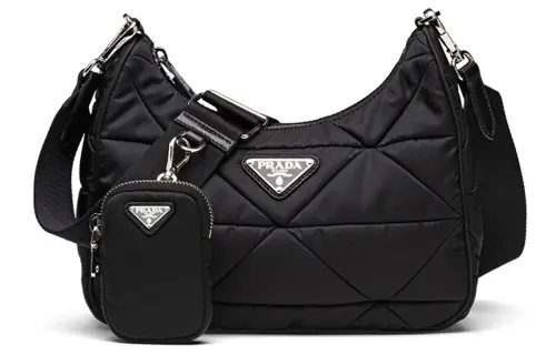PRADA Re Nylon Crossbody Bag, Shoulder Bag Women's Black
