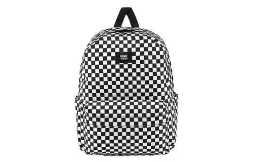 Vans Polyester Backpack Regular Unisex Black & White