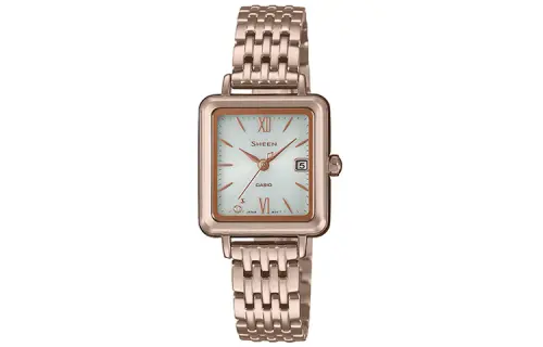 CASIO Women's SHEEN White Watch
