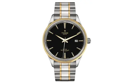 TUDOR Wind Style Collection Automatic Mechanical Movement Men's Watches Watch Black Dial Matte Steel Watch Case