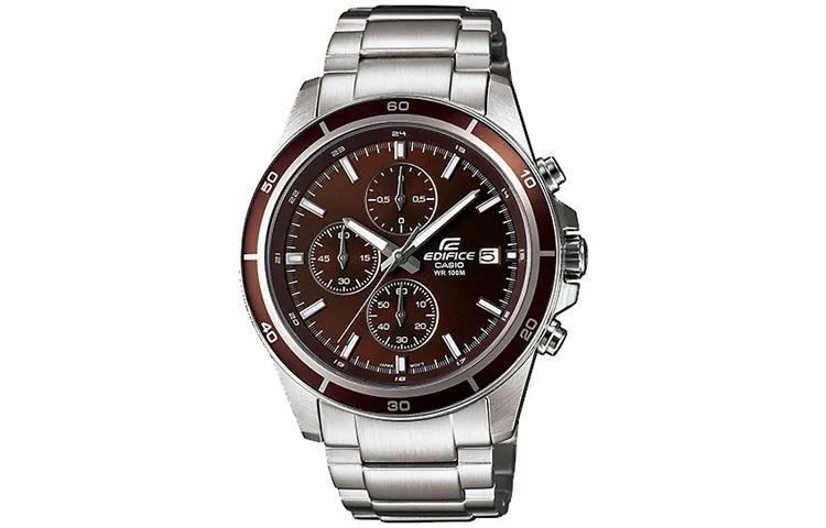 CASIO Men EDIFICE Coffee Watch EFR-526D-5A