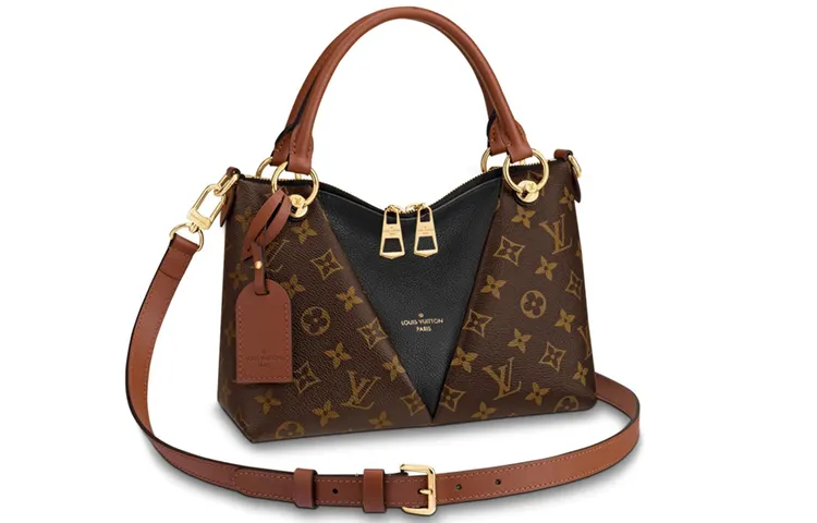 LOUIS VUITTON Canvas With Leather Handbag, Shoulder Bag, Crossbody Bag Women's