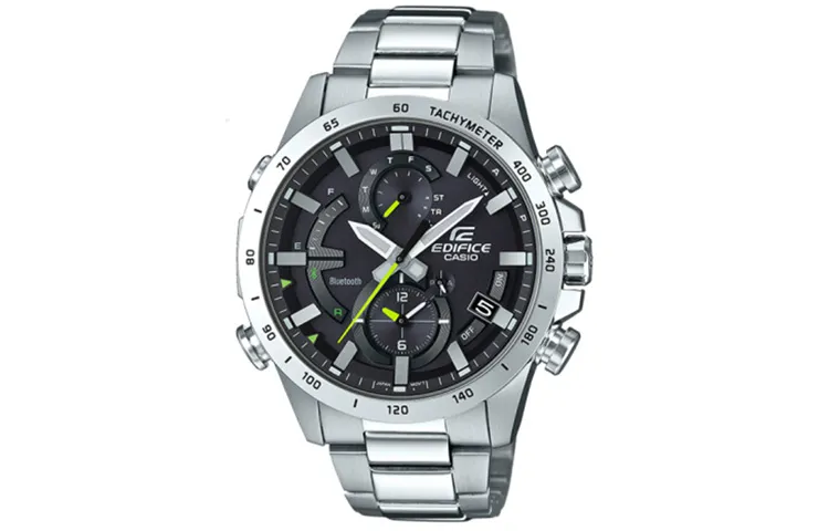 CASIO Men EDIFICE Black Watch EQB-900D-1APR