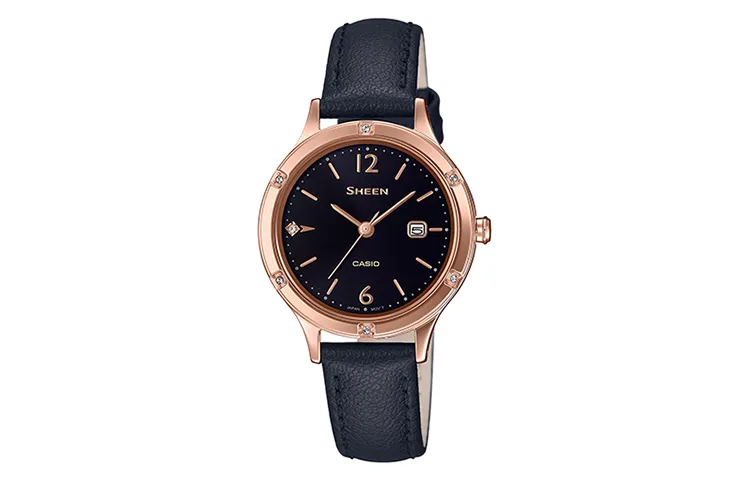 CASIO Women's SHEEN Black Watch