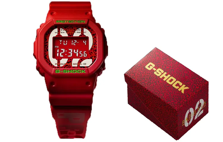 CASIO Men G-SQUAD Series Blue Watch DW-5600-2