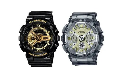CASIO Unisex Pair Table Series Black Watch