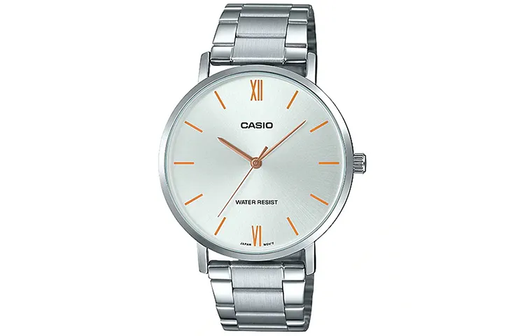 CASIO Men Standard Series White Watch MTP-VT01D-7B