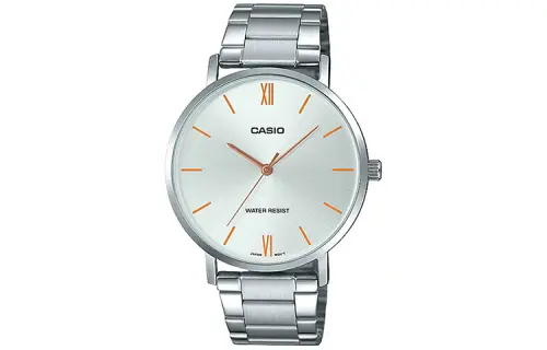 CASIO Men Standard Series White Watch MTP-VT01D-7B