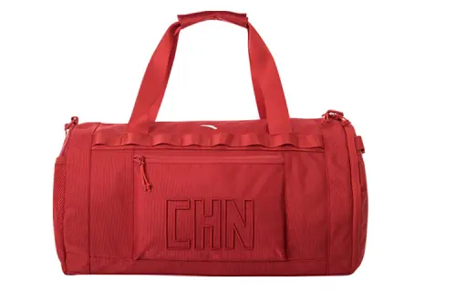 Anta Nylon Crossbody Bag, Travel Bag, Backpack, Handbag Regular Unisex National Flag Red