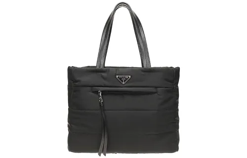 PRADA Fashion Fabric Handbag, Shoulder Bag Women's Black