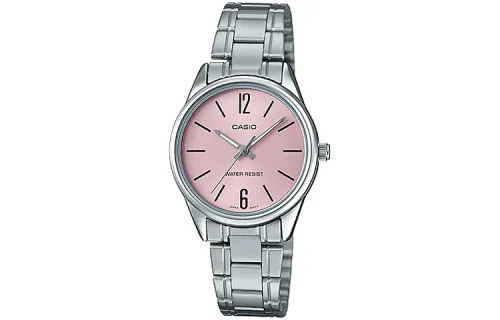 CASIO Women's Standard Series Pink Watch LTP-V005D-4B