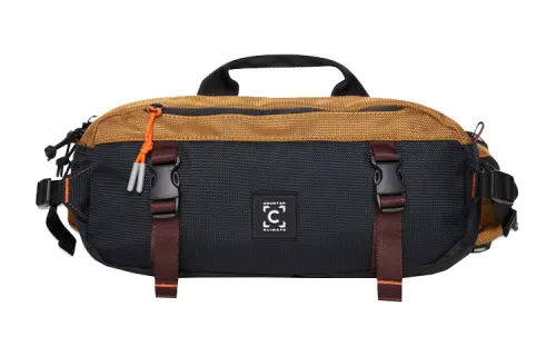 Converse Polyester Shoulder Bag, Crossbody Bag, Sling Bag, Fanny Pack Regular Unisex Wheat