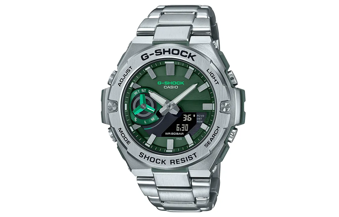 CASIO Men G-STEEL Series Green Watch