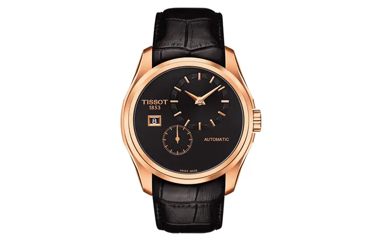 TISSOT Kutu Collection Automatic Mechanical Movement Men's Watches Watch 39mm Black Dial Stainless Steel Case
