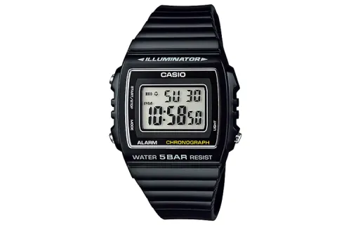 CASIO Men Standard Series Black Watch W-215H-1AJH