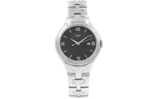 TISSOT Tianjie Collection Quartz Movement Men's Watches Watch 41.5mm Black Dial Stainless Steel Case