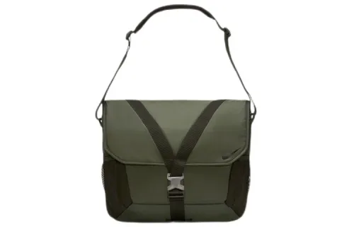 Nike Polyester Messenger Bag, Crossbody Bag Regular Unisex Green